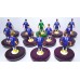 Subbuteo Andrew Table Soccer Anderlecht 2014-2015 on Hasbro bases